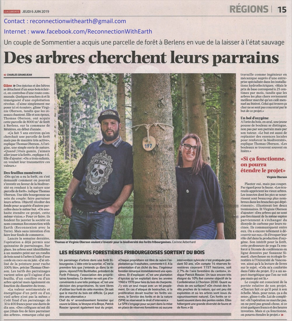 Reconnection with Earth